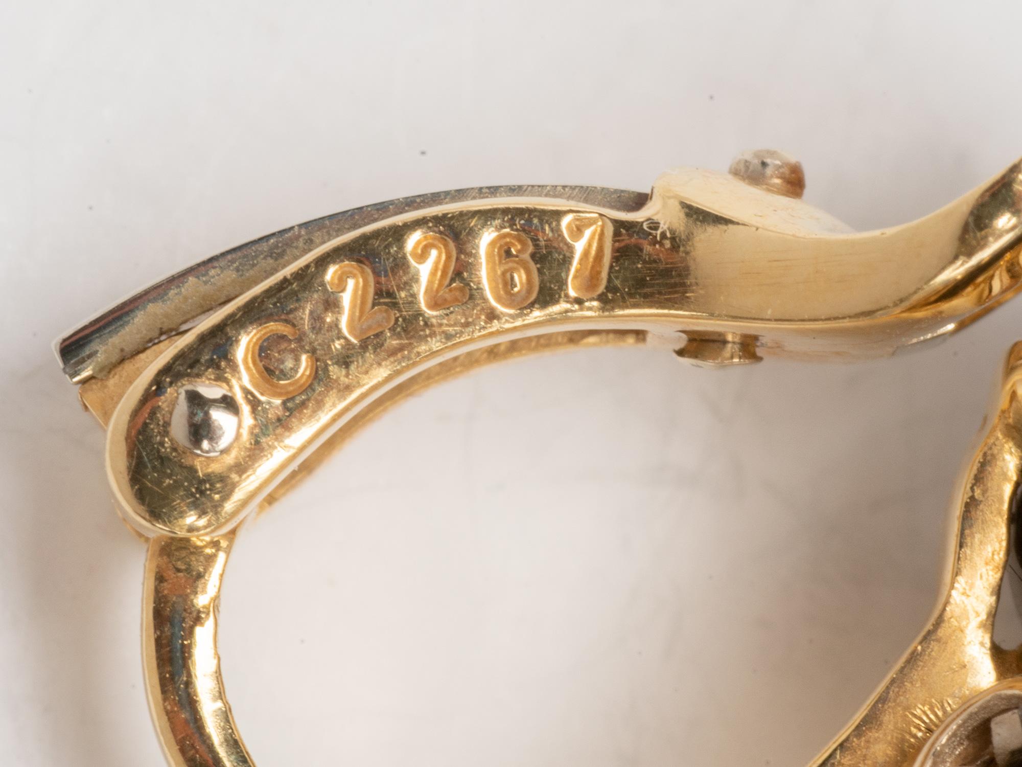 Marina B. Orecchino con perline di onice e cristallo di rocca. in vendita 1