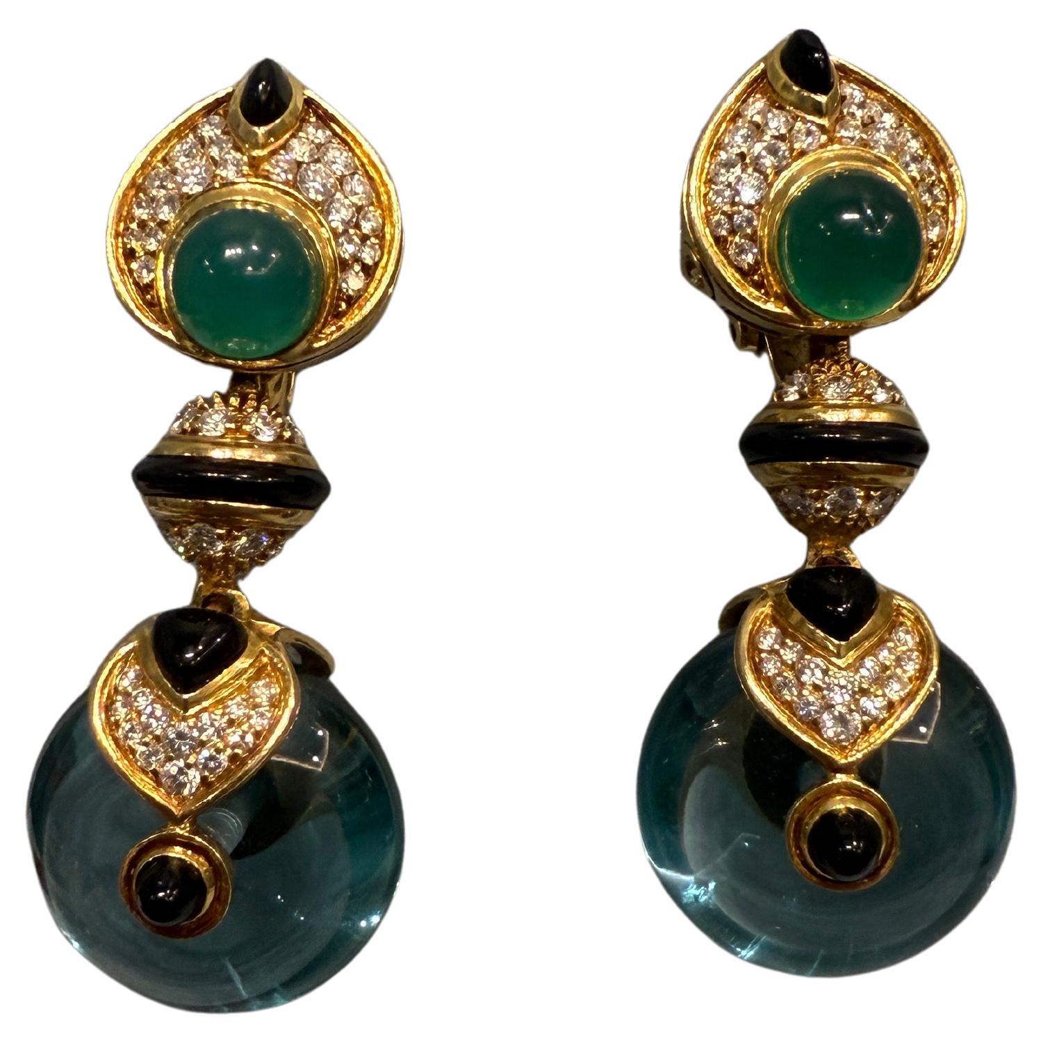Marina B Boucles d'oreilles 