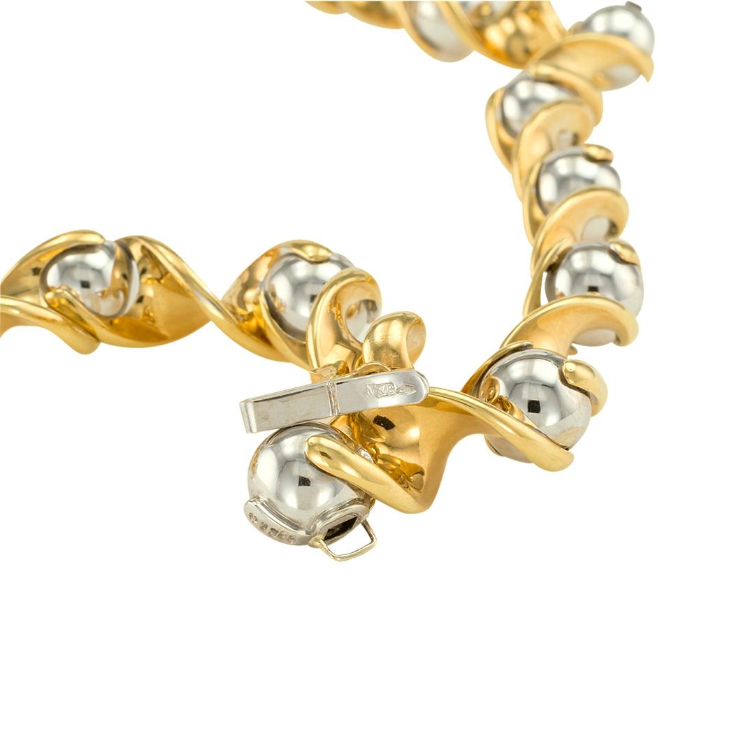 Marina B Two Tone Gold Necklace 1