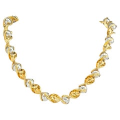 Marina B Two Tone Gold Necklace