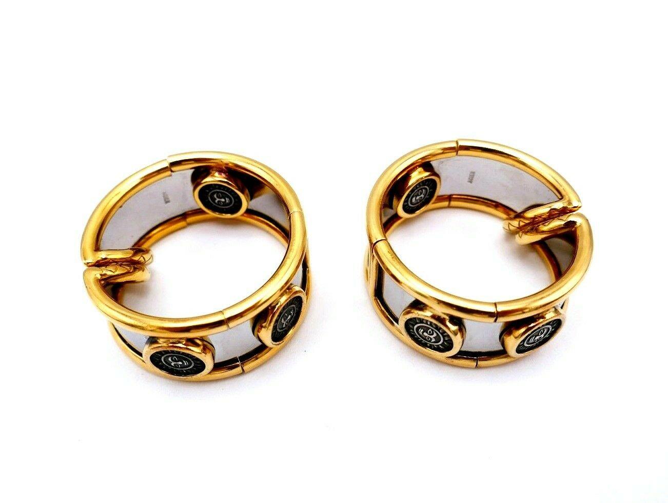 Marina B Vintage Yellow Gold Silver Stainless Steel Soleil Set 3