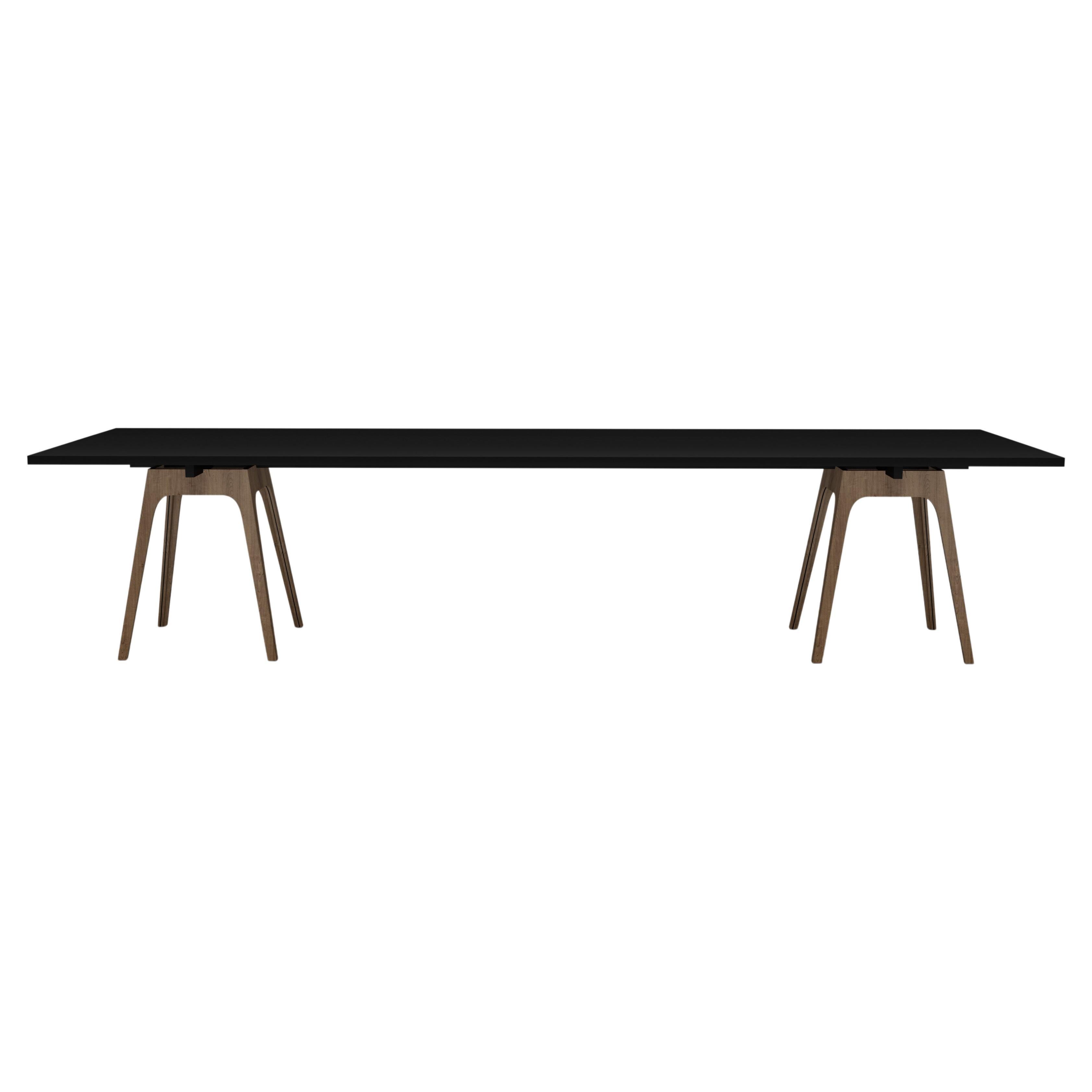 Marina Black Dining Table by Cools Collection For Sale
