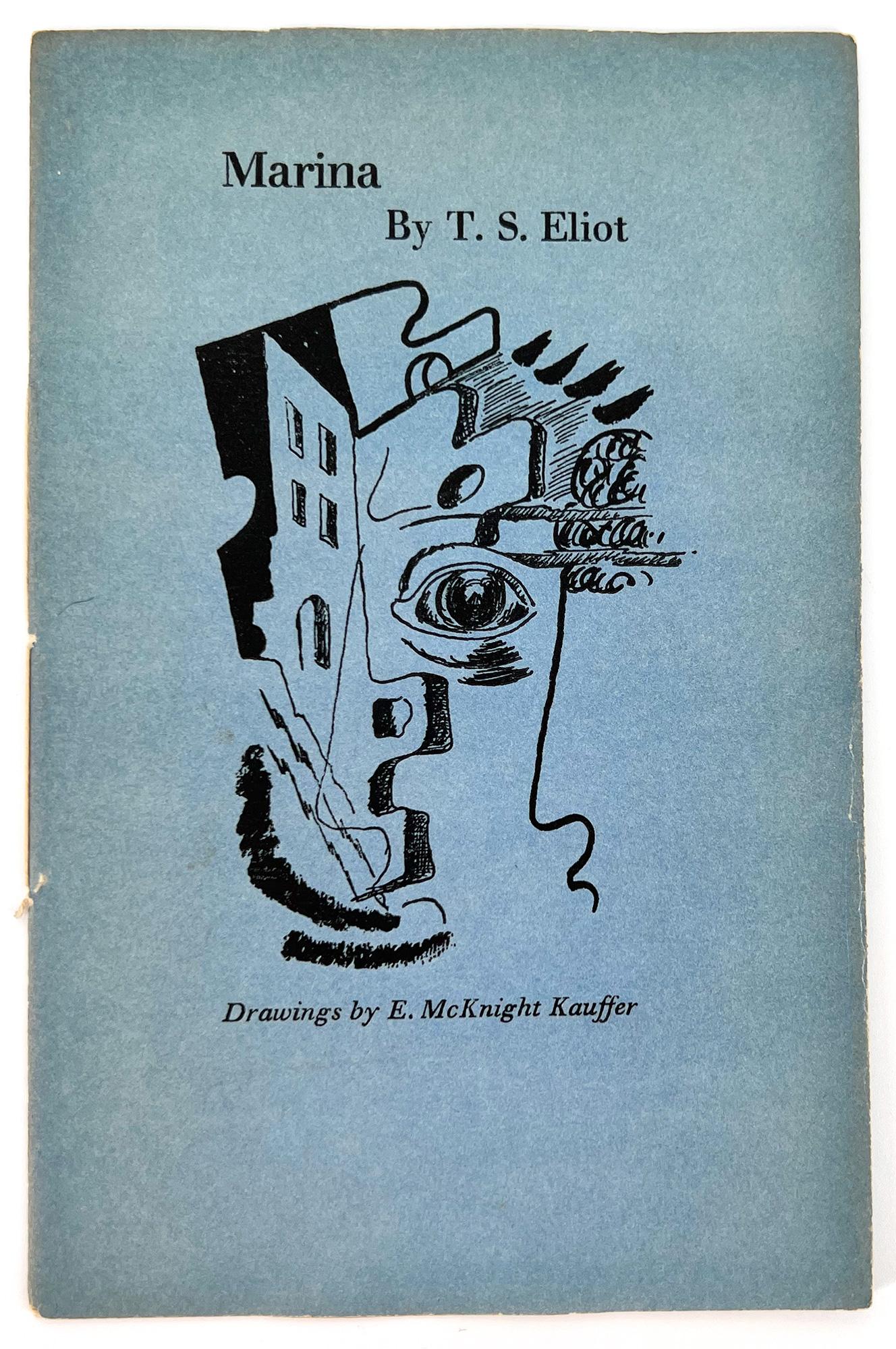 American Marina by T. S. Eliot, with drawings by E. McKnight Kauffer For Sale
