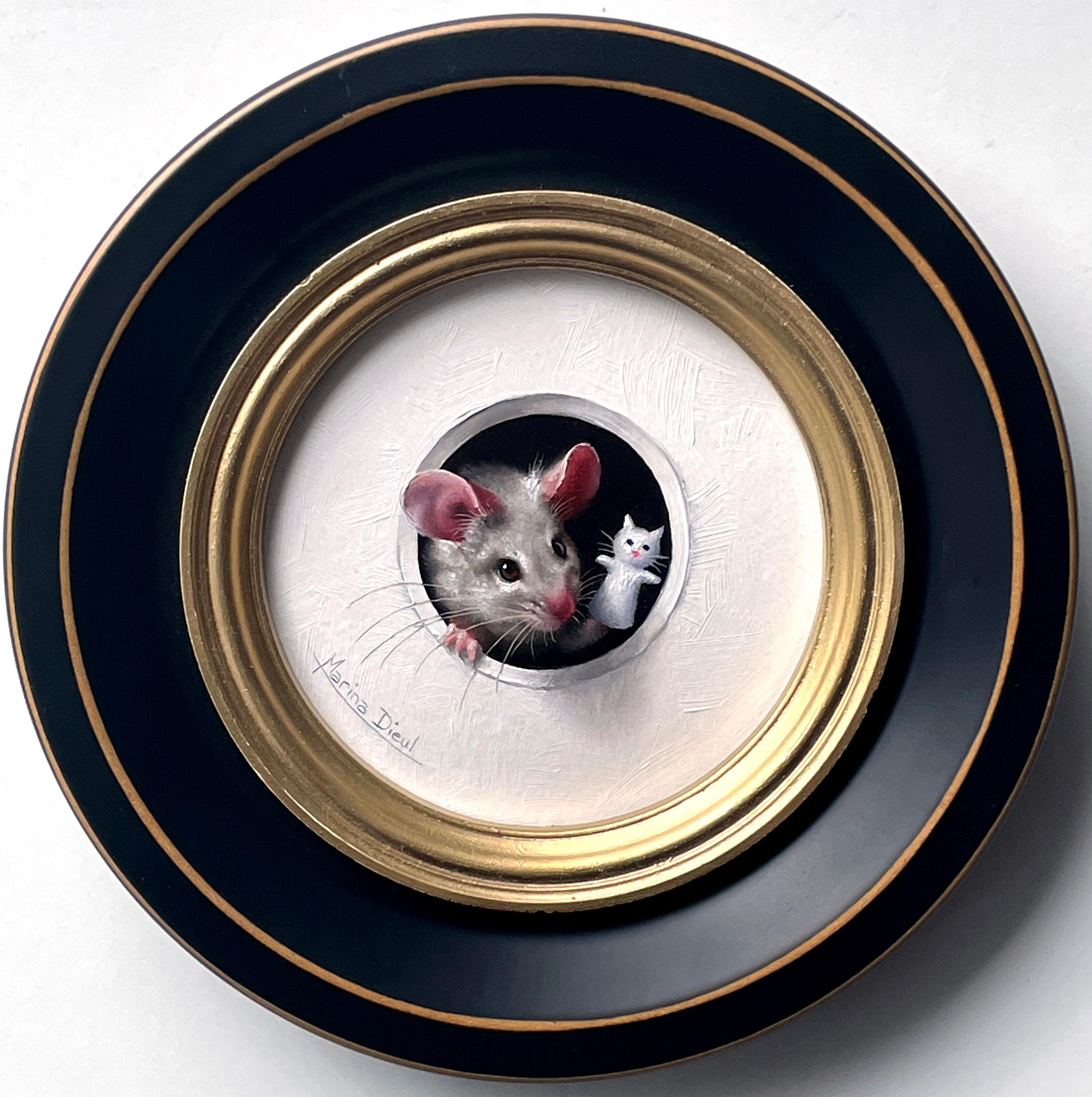 Animal Painting di Marina Dieul - Petite Souris 780