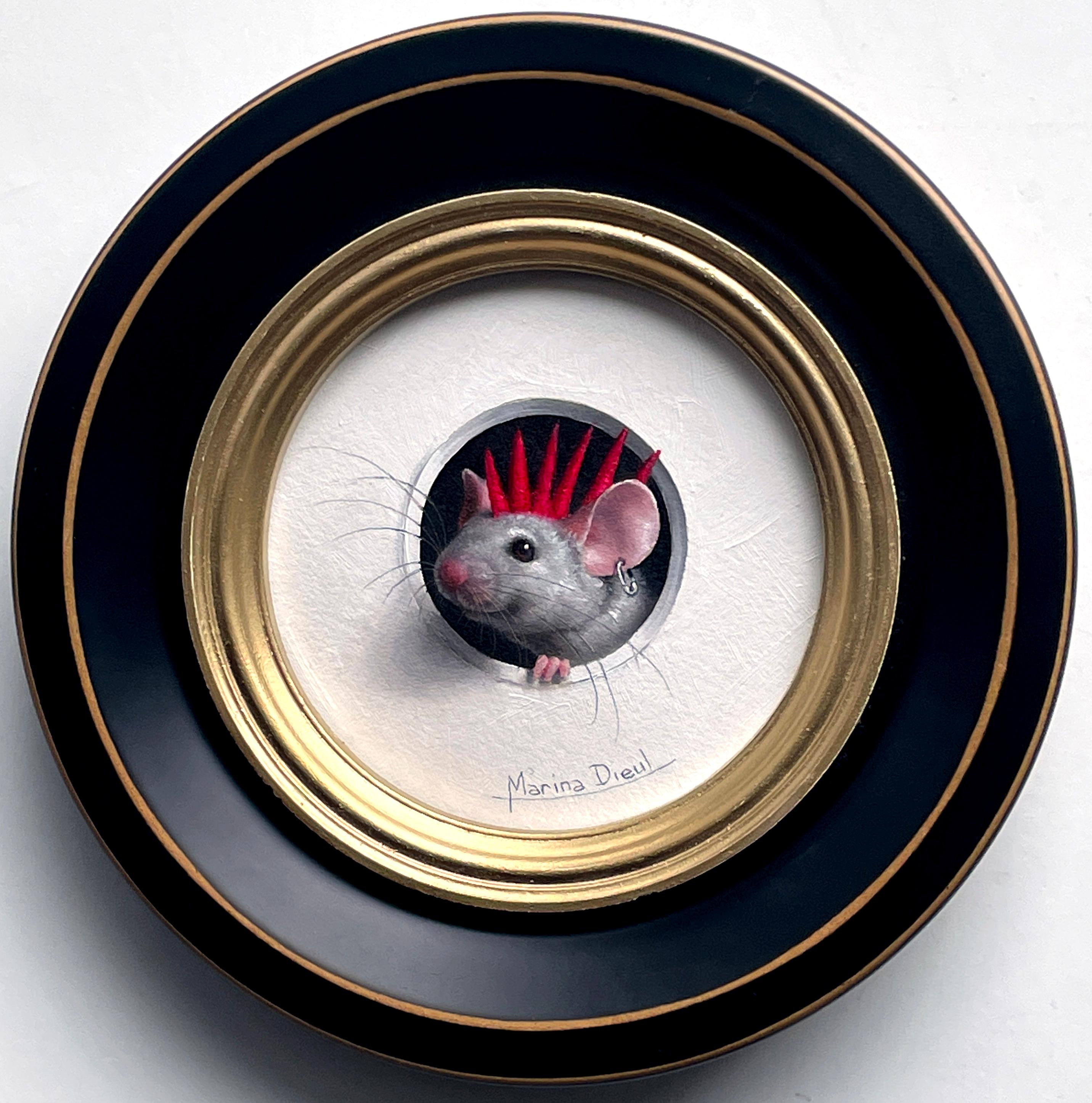 Animal Painting di Marina Dieul - Petite Souris 781