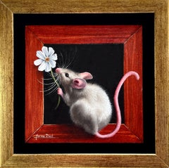 "Souris 35" Pintura al óleo original