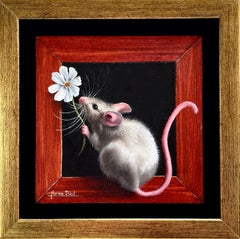 "Souris 35" Original Oil Painting