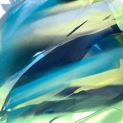 "A Wind Within" -  Nature Inspired Abstract Painting - Paul Jenkins
