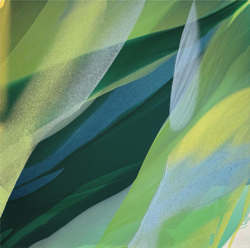 Abstract Painting Marina Dunbar - Jardin de la lune