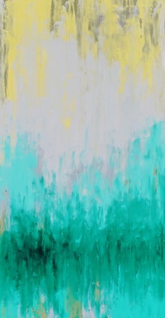 Emerald Horizon Abstract Contemporary