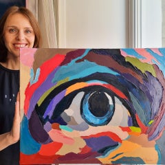 "Inner Gaze" Oil on Canvas