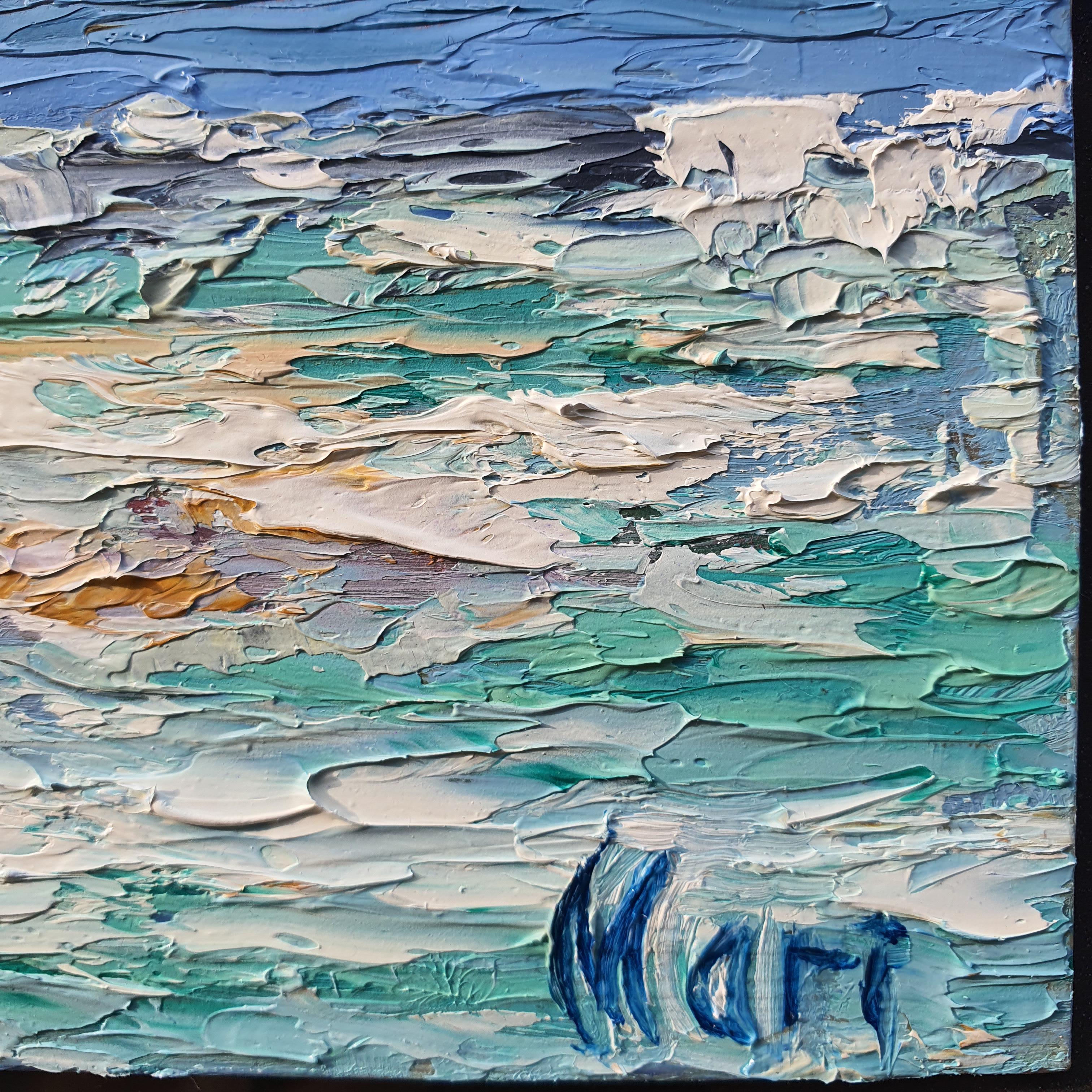 Peinture de paysage tropicale en vente 1
