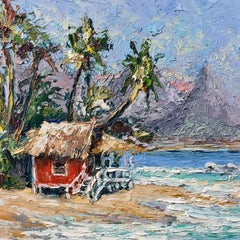 Paisaje Pintado Playa Tropical