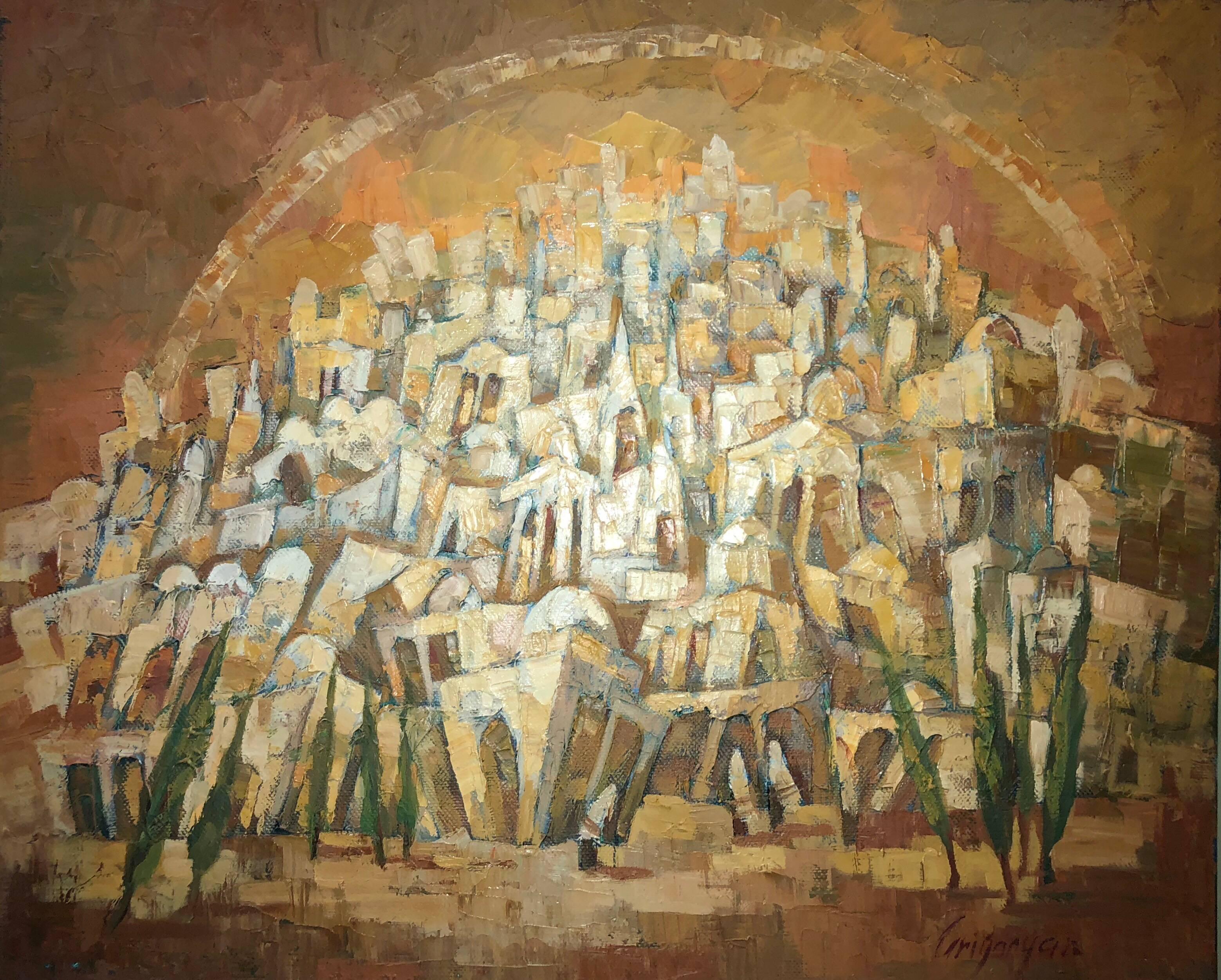 jerusalem landscape painting