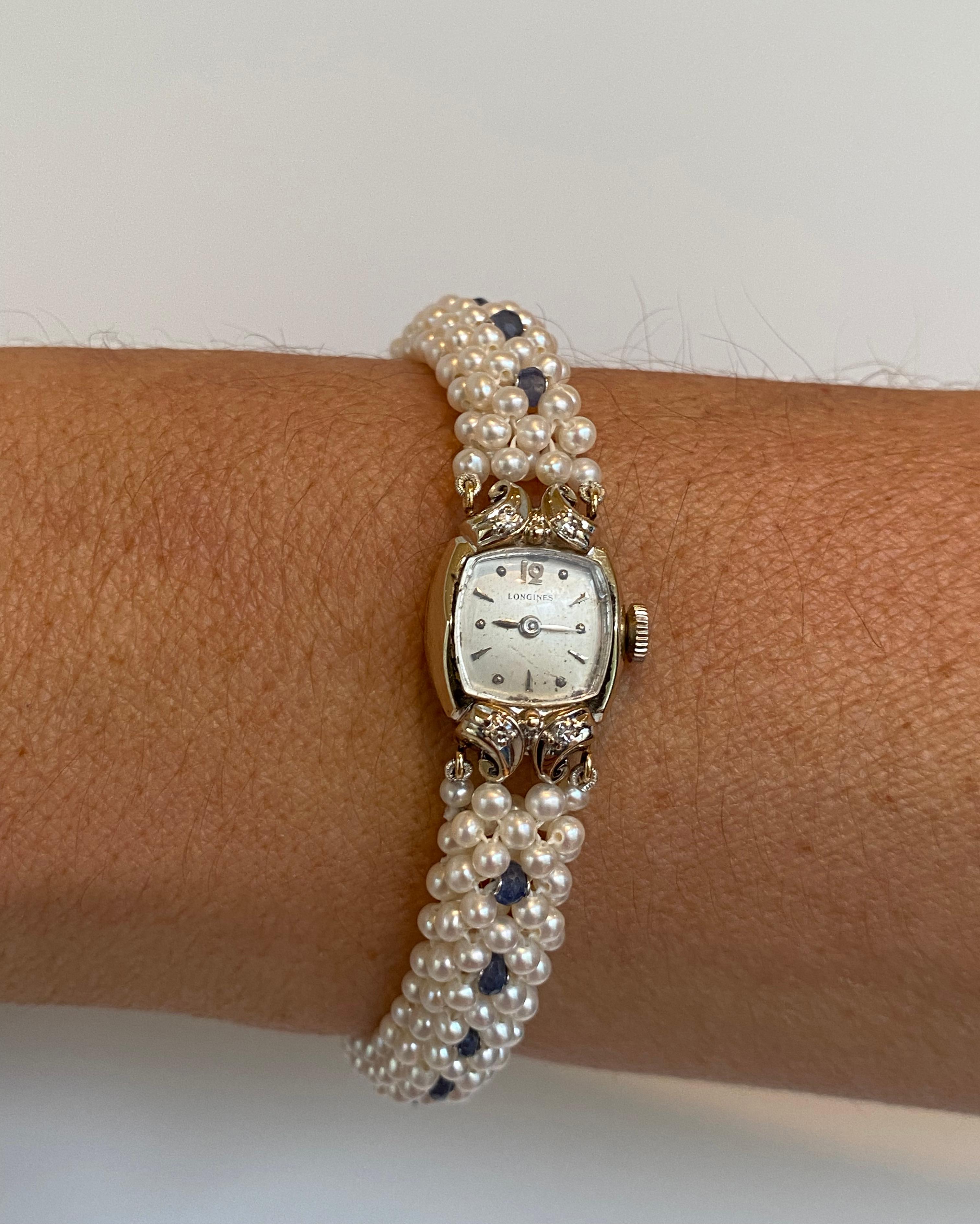 pearl band watch