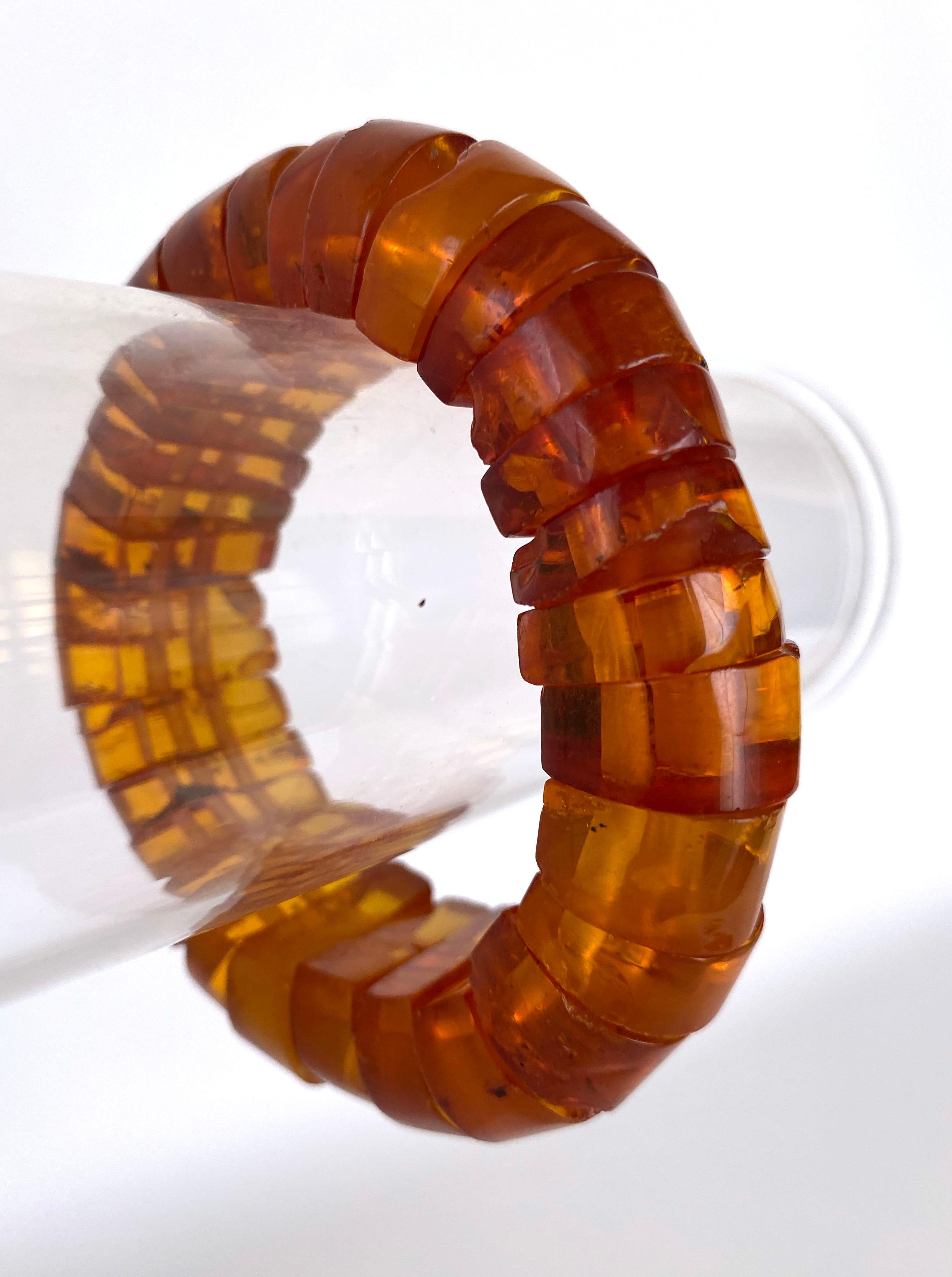 Marina J. Baltic Amber Infinity Bracelet In Good Condition In Los Angeles, CA