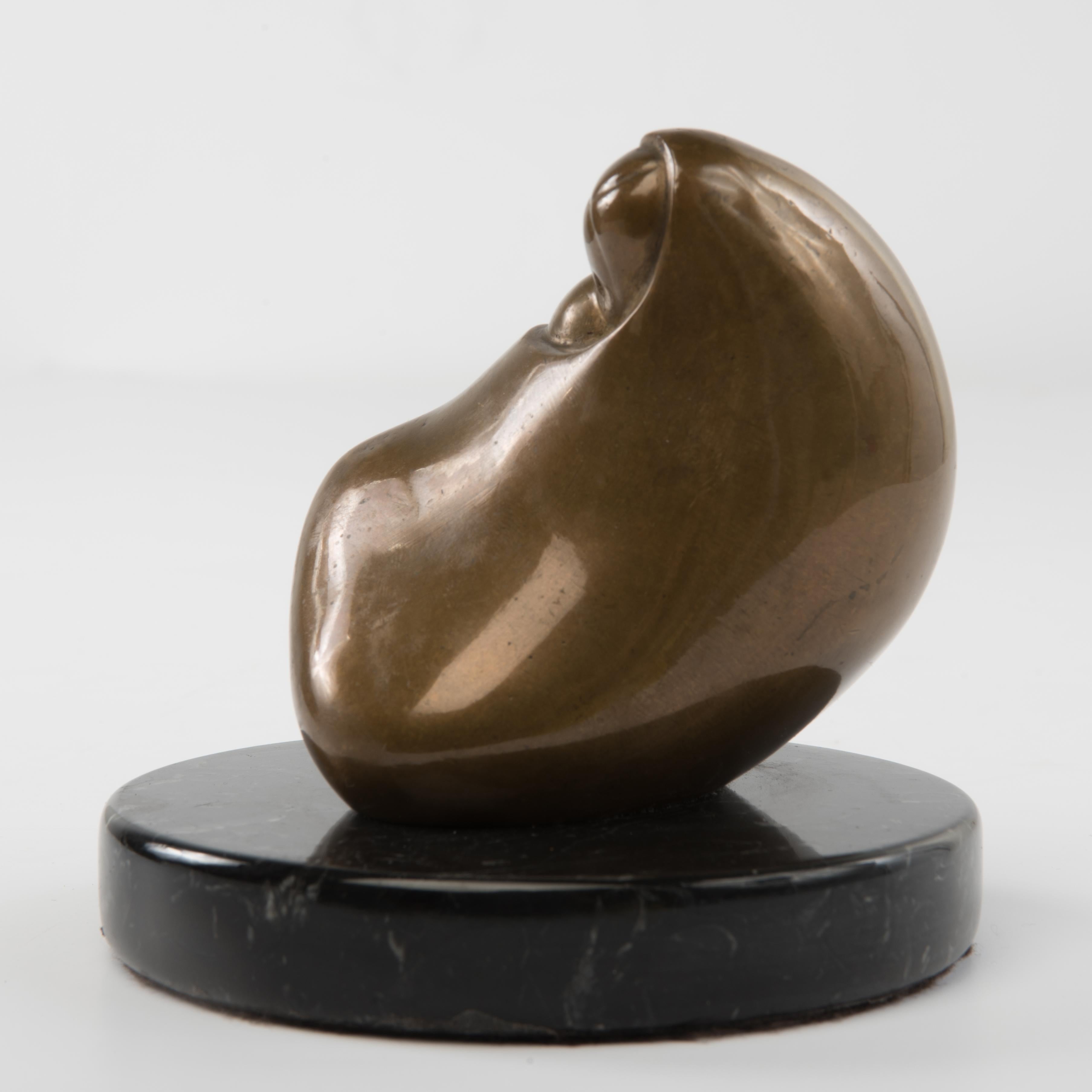 Modern Marina Nunez Del Prado Bronze Sculpture Mother and Child Bolivia Latin American