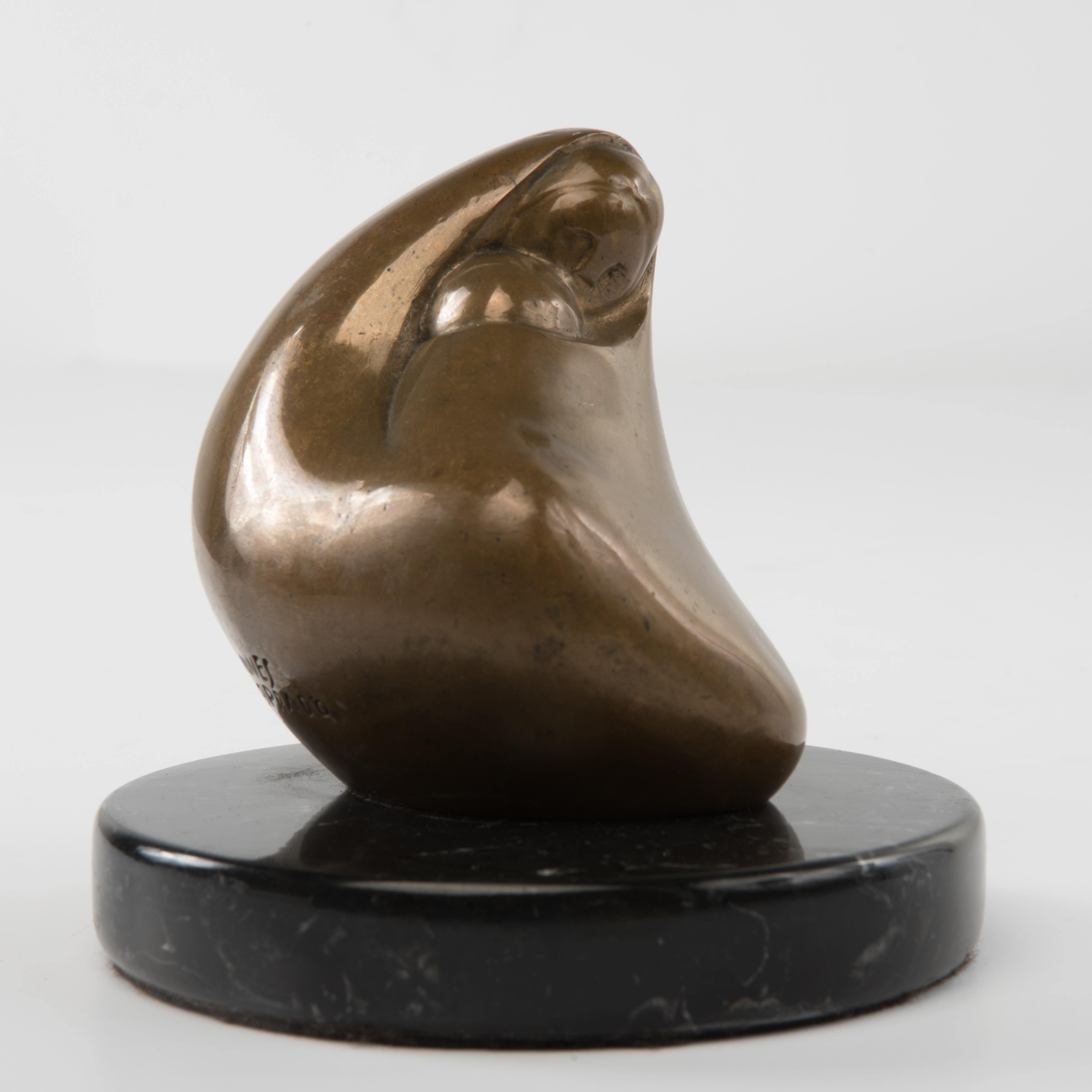 Marina Nunez Del Prado Bronze Sculpture Mother and Child Bolivia Latin American 1