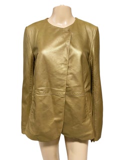 Marina Rinaldi x Max Mara Genuine Leather Jacket - Limited Edition