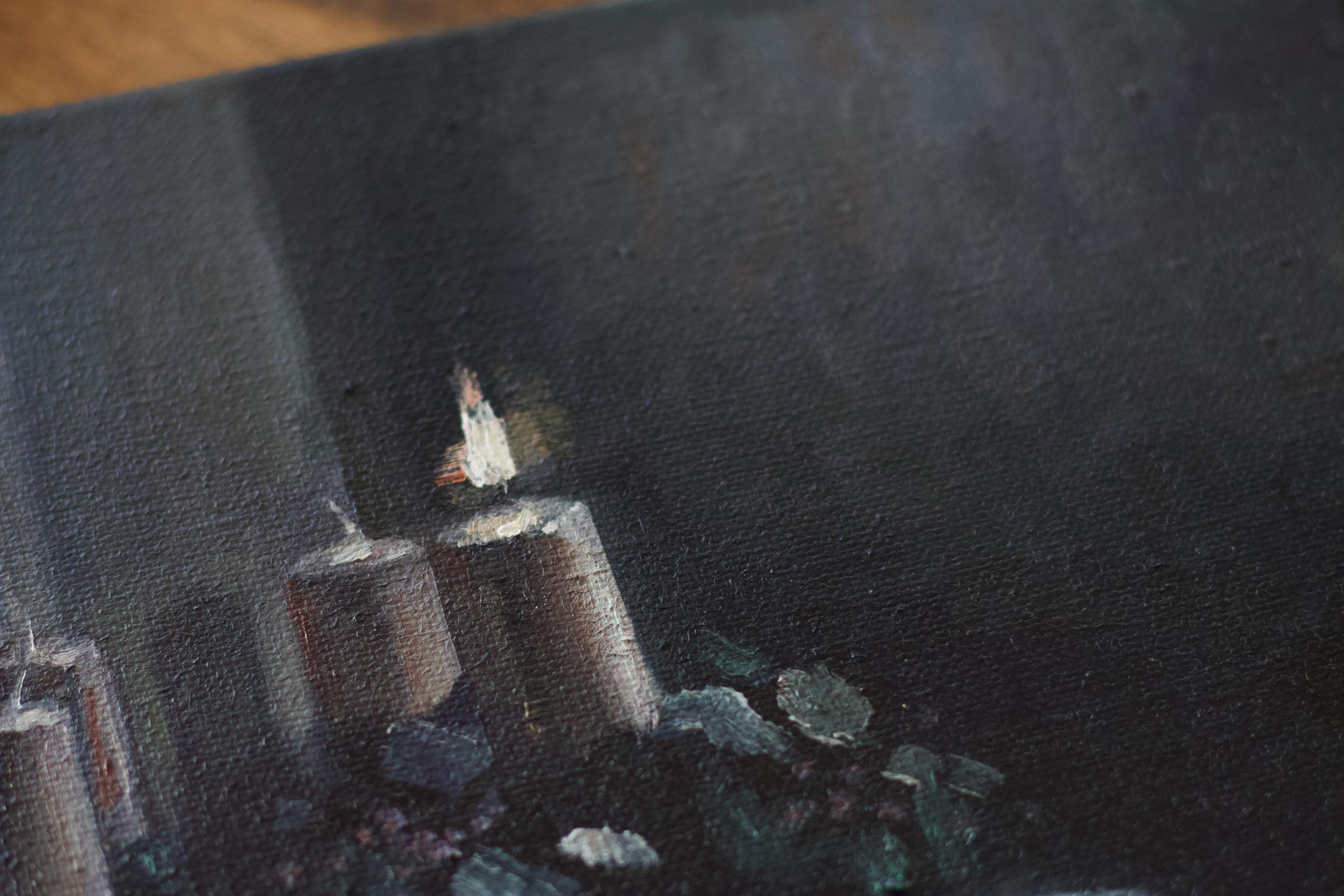 4. Advent - Realist Painting by Marina Skepner