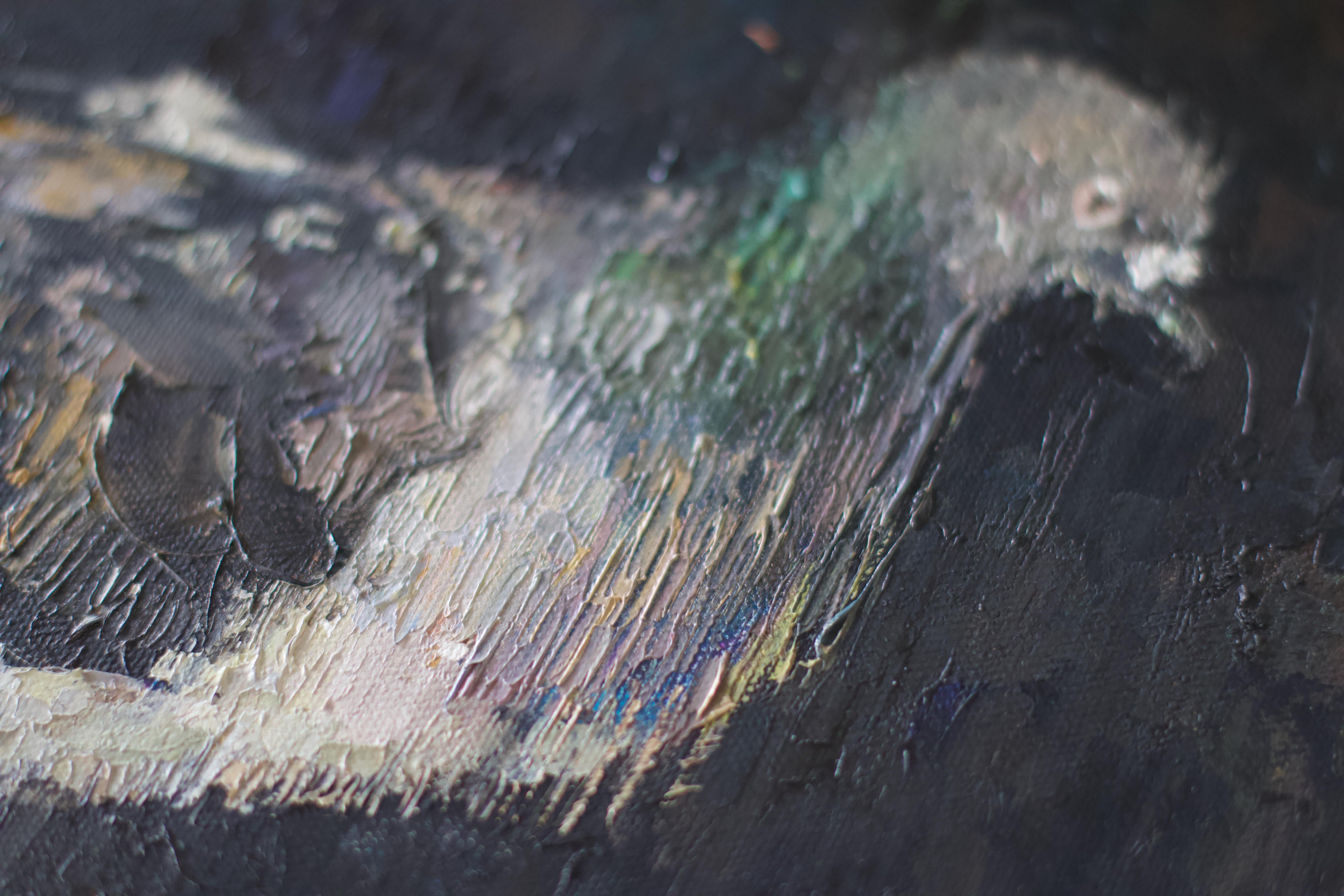 Taube (Zeitgenössisch), Painting, von Marina Skepner