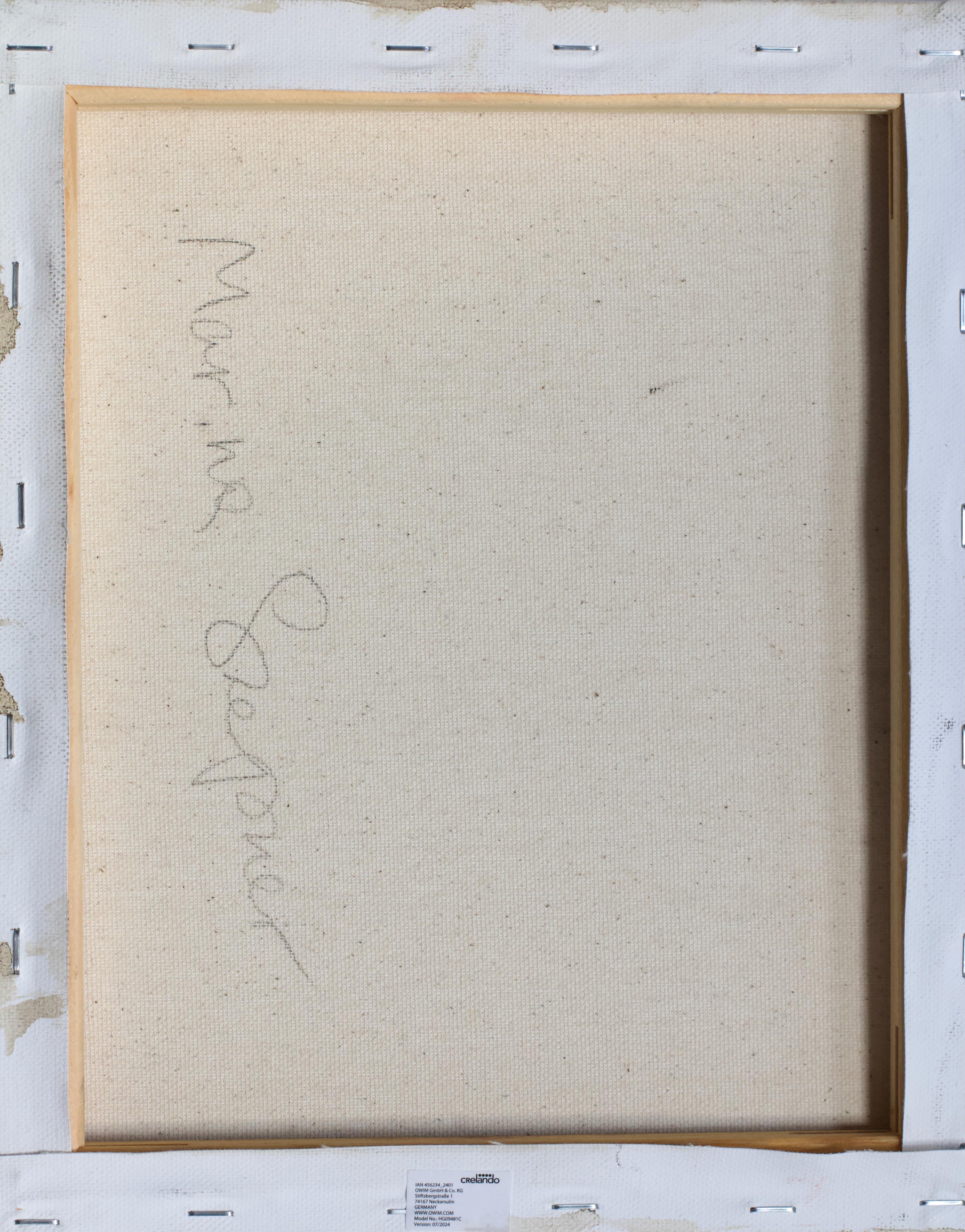 Pina - Gris Animal Painting par Marina Skepner