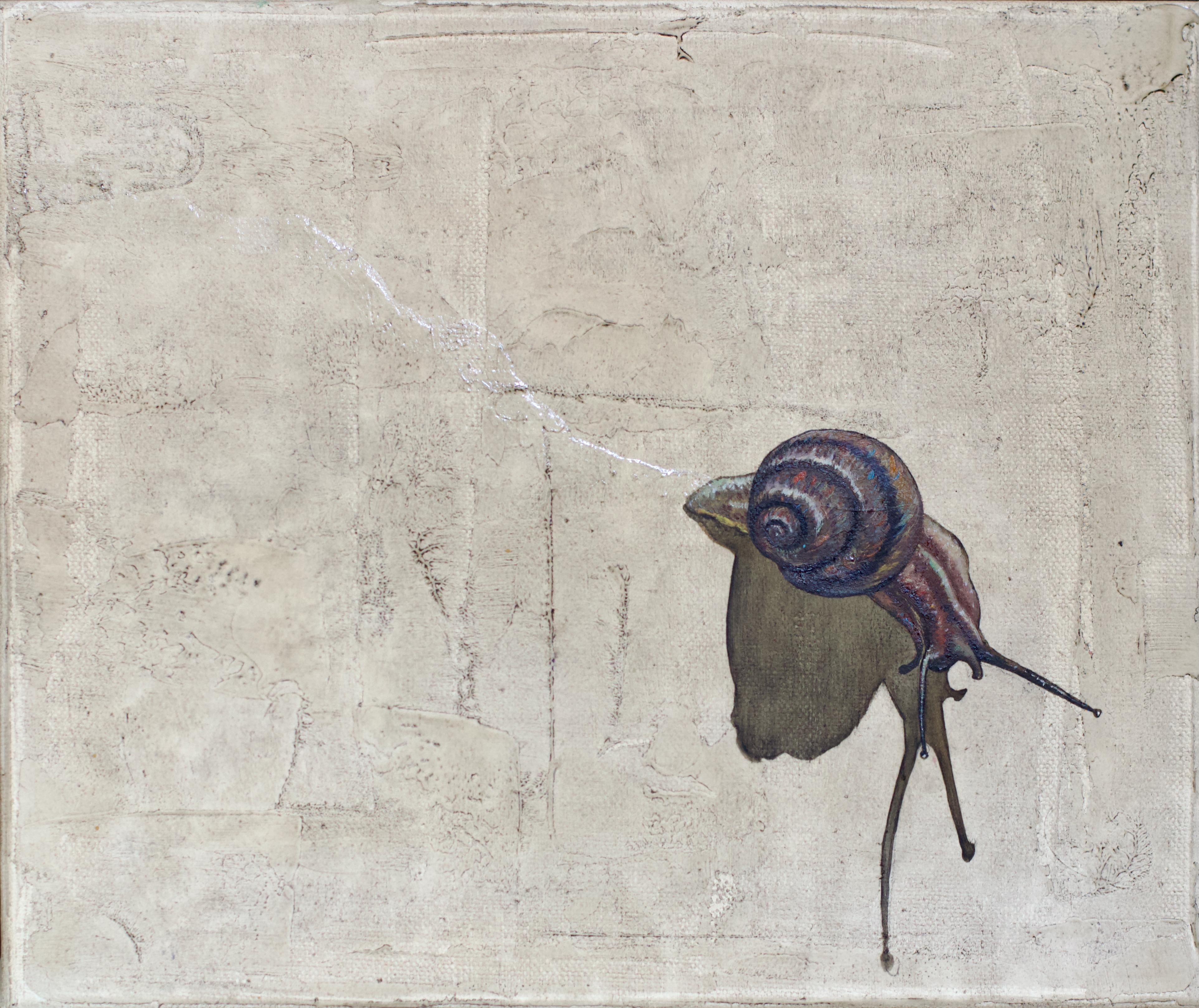 Marina Skepner Animal Painting - Snail