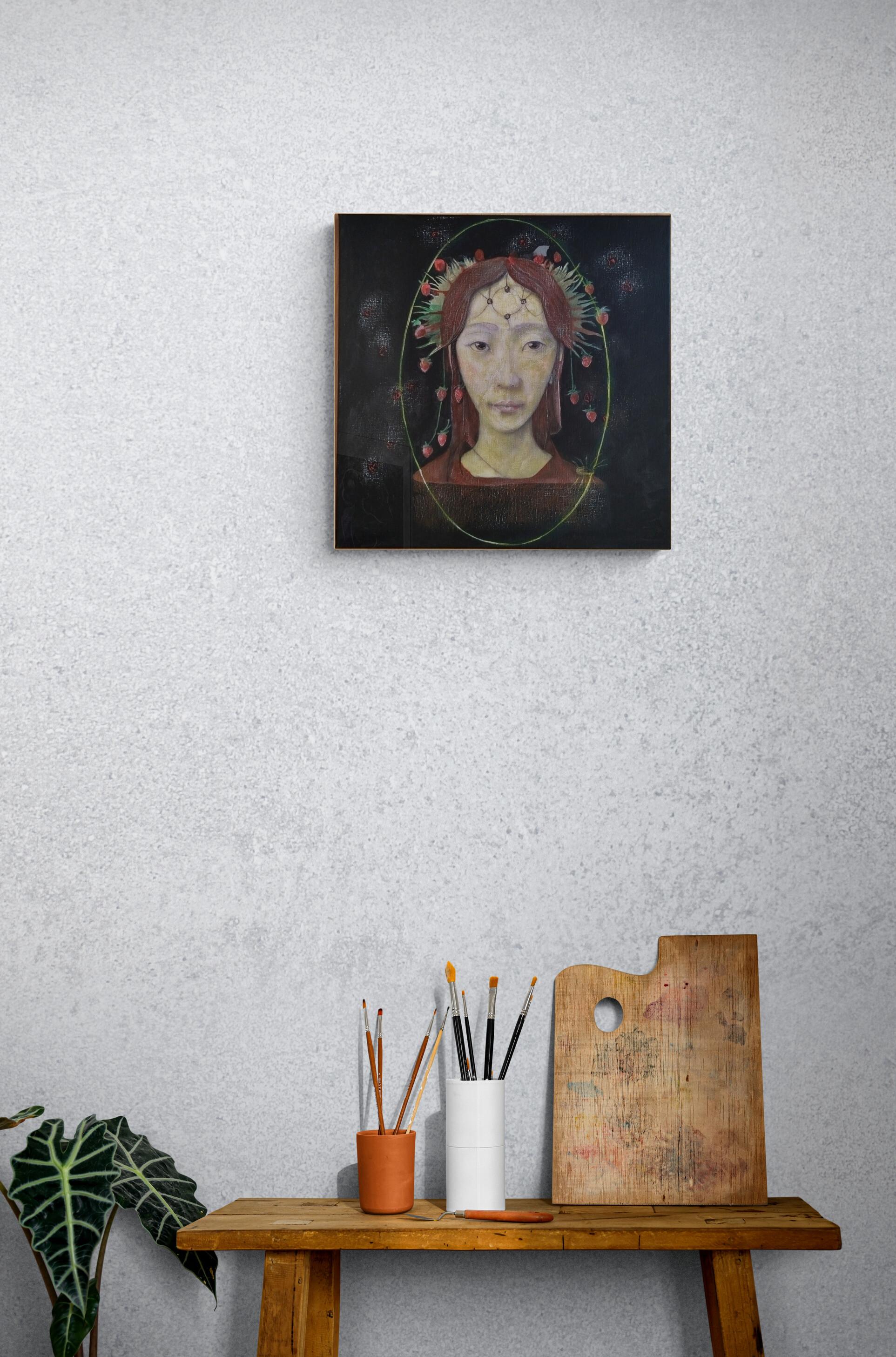 I nostri campi magnetici - Painting Contemporaneo di Marina Skvortsova