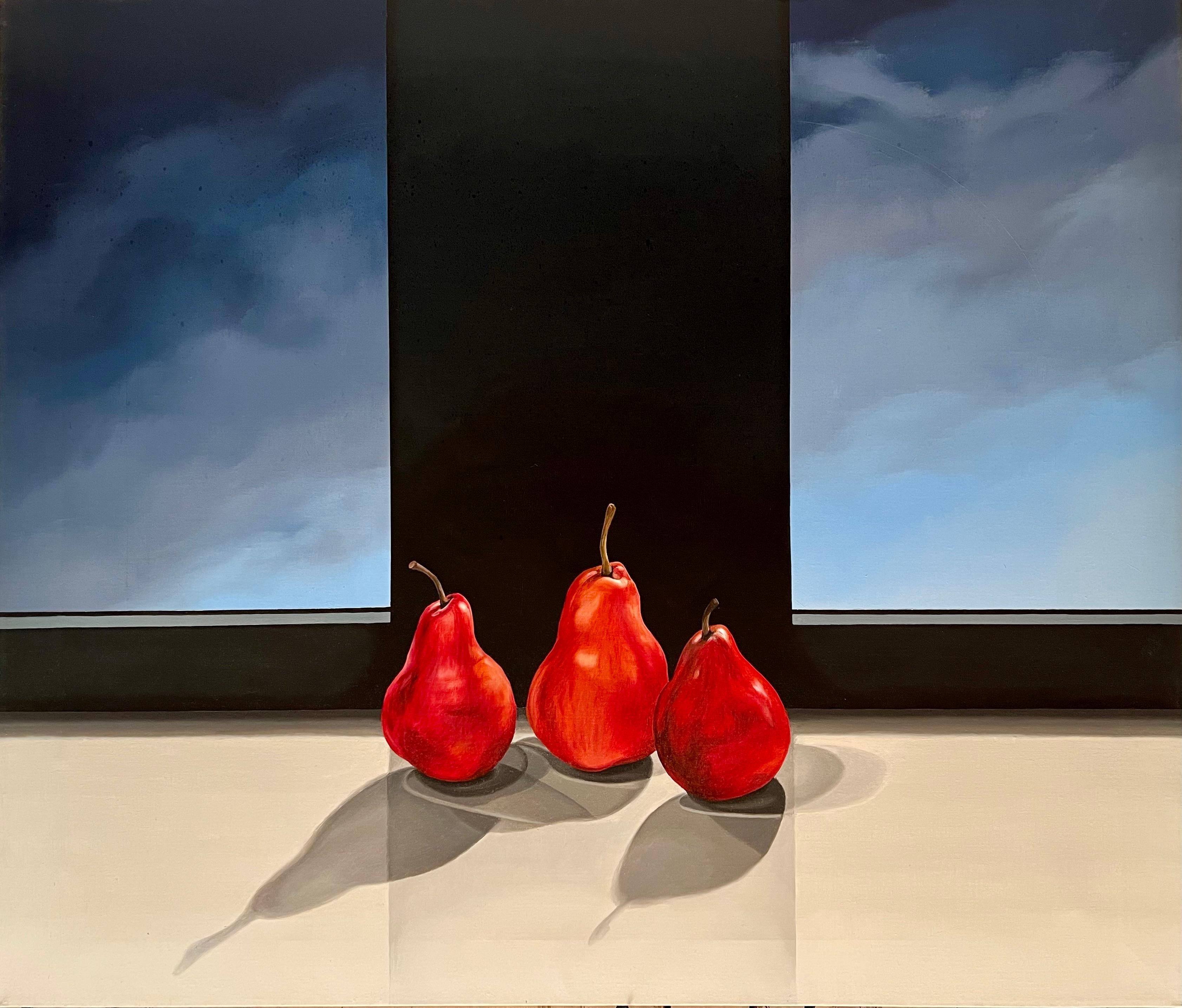 Marina Stern Still-Life Painting – Rote Birnen