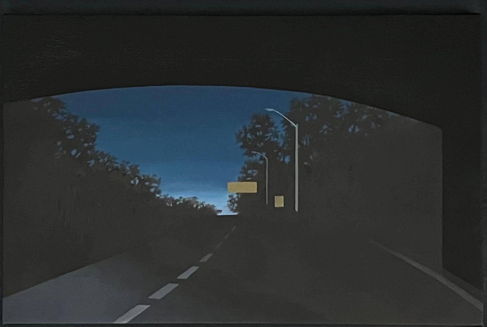 Marina Stern Landscape Painting - The Road Up