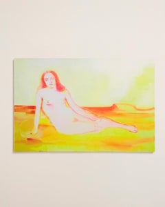 Marie Madeleine - Grand portrait contemporain à l'huile sur toile