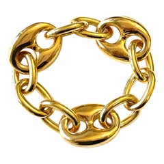 Gliederarmband aus 18 Karat Gelbgold