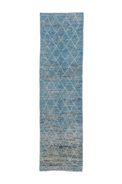Marine Blue with Shades of Charcoal Tulu
