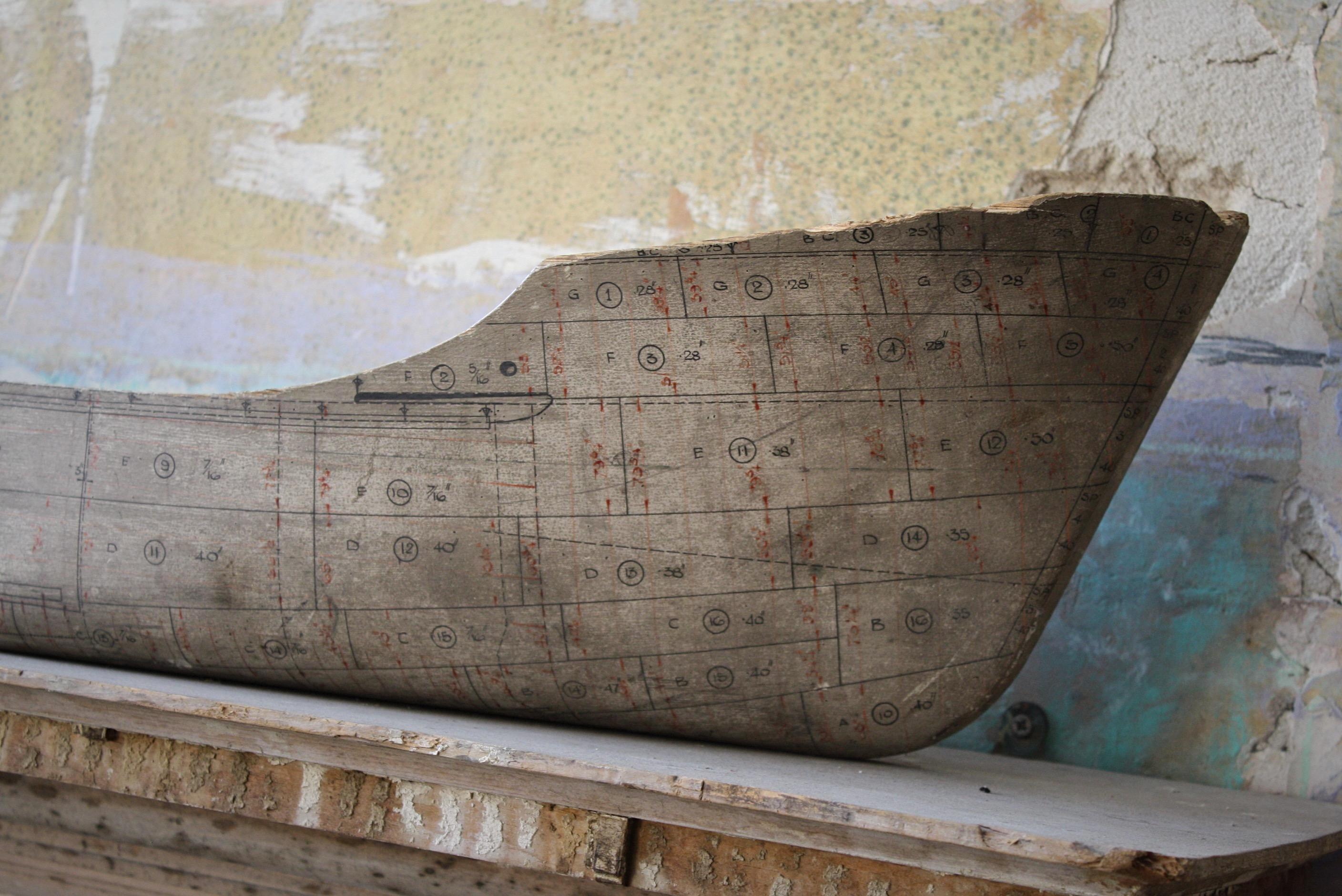 Marine Boat Ship Builder Half Block Model of the Alacrity Tanker, 1966 ...