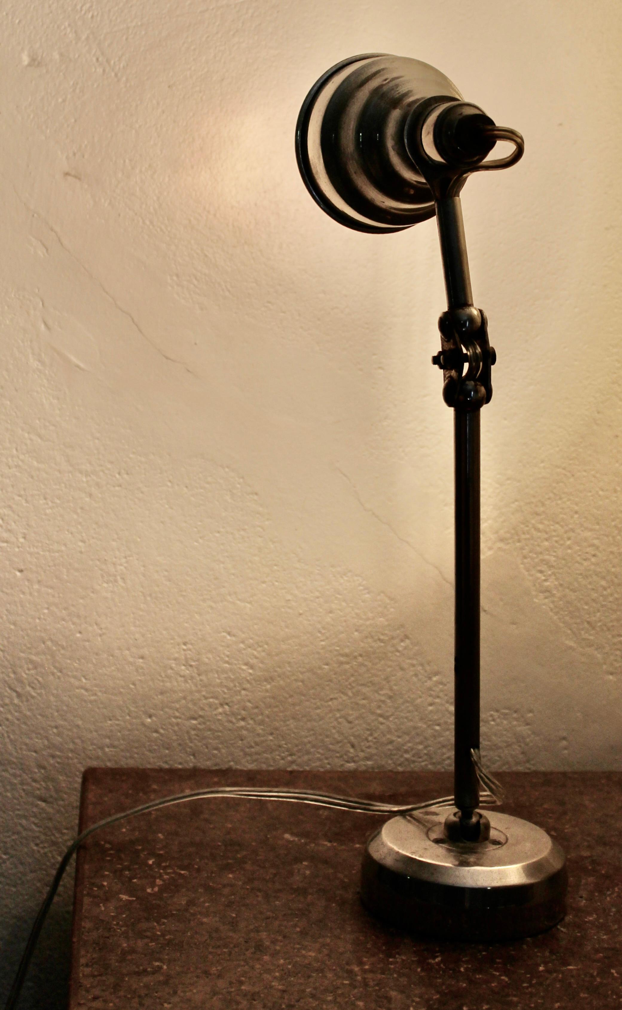 Marine Captain's Articulated Task Lamp For Sale 5