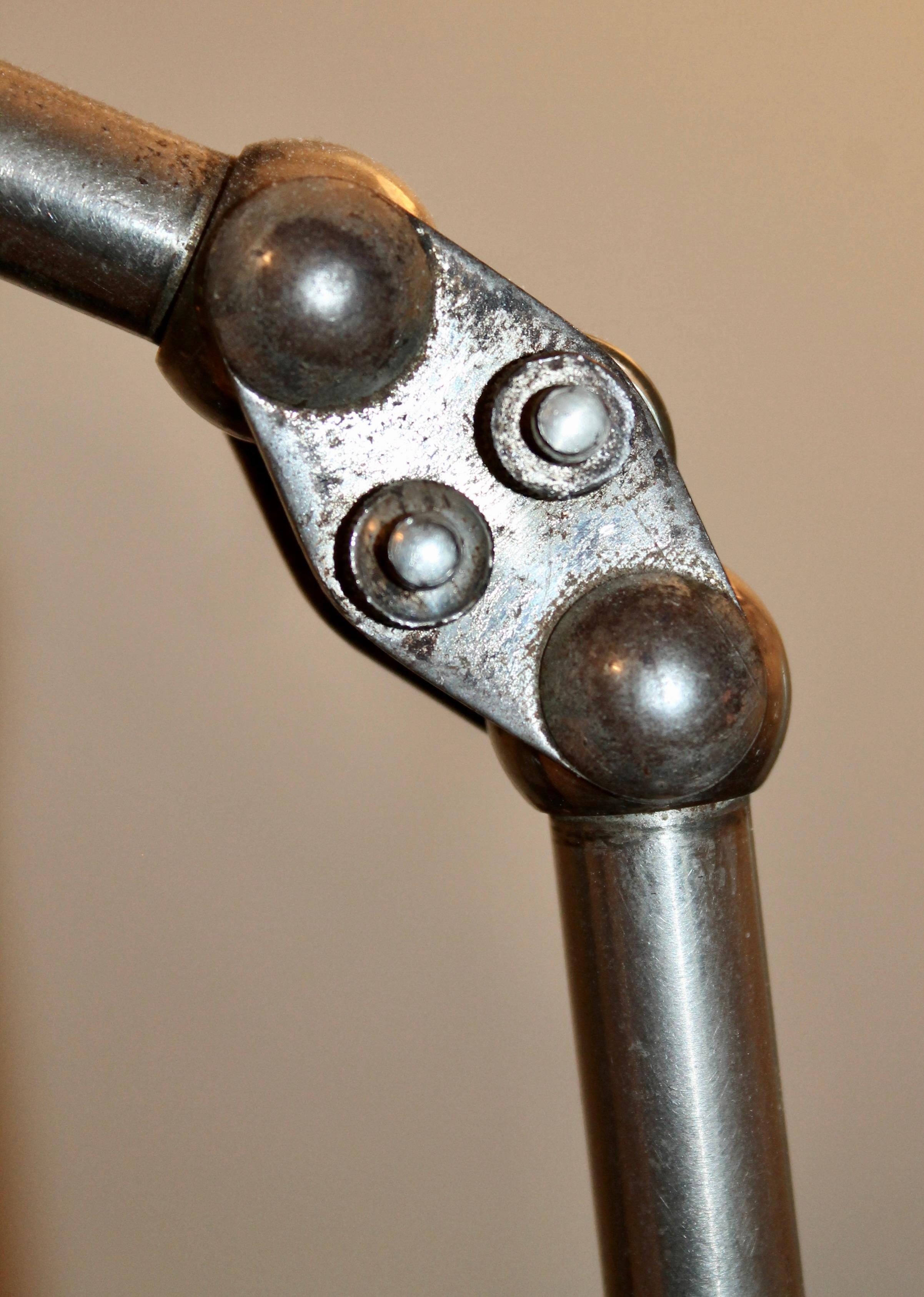 20th Century Marine Captain's Articulated Task Lamp For Sale