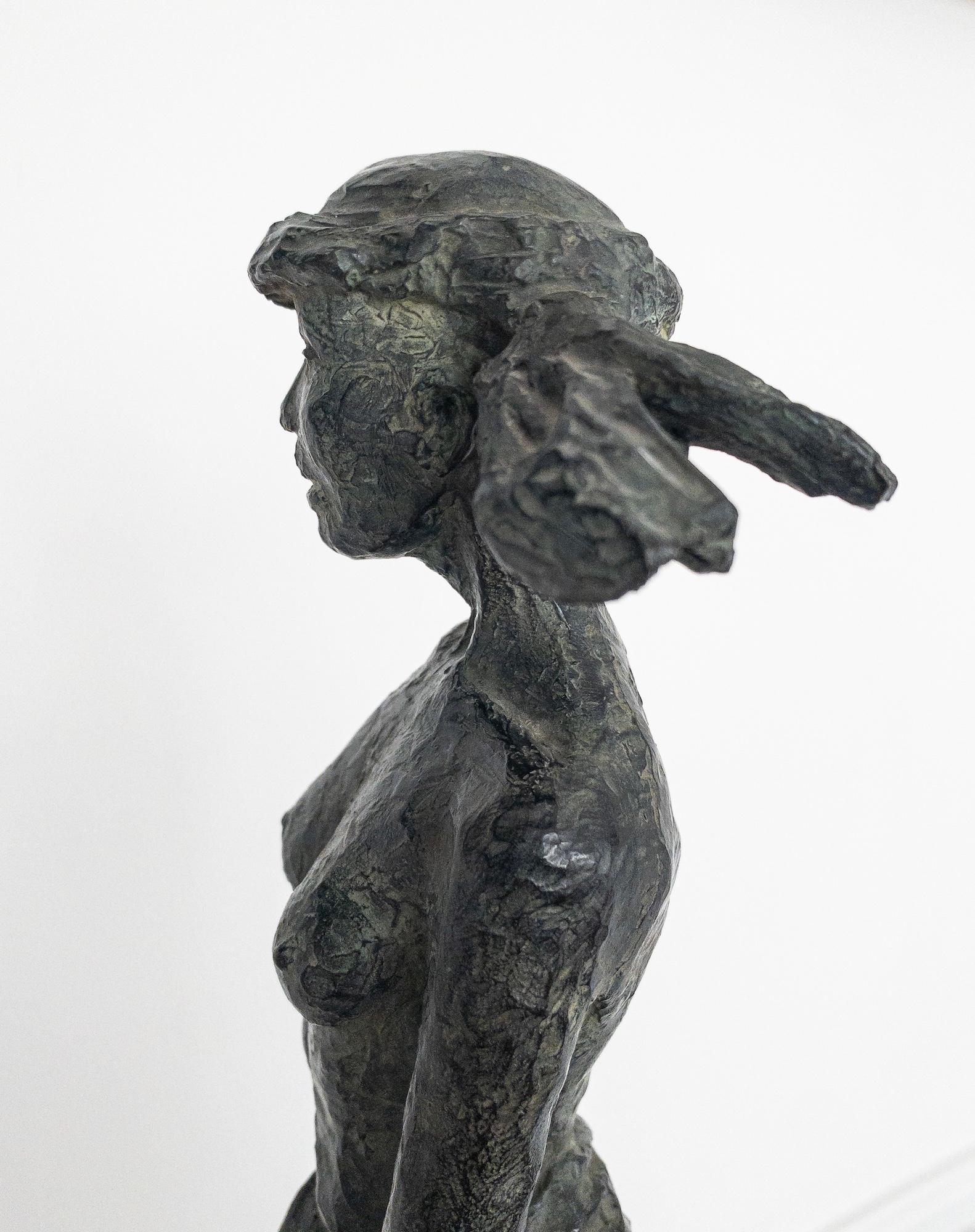 Todo el tiempo del mundo de Marine de Soos - Escultura de bronce, madre e hijo en venta 9
