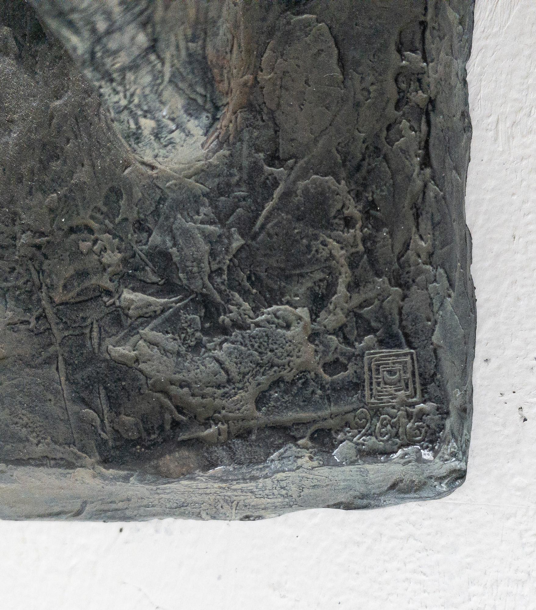 Todo el tiempo del mundo de Marine de Soos - Escultura de bronce, madre e hijo en venta 12