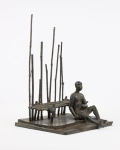 Sous le soleil exactement by Marine de Soos - Contemporary bronze sculpture