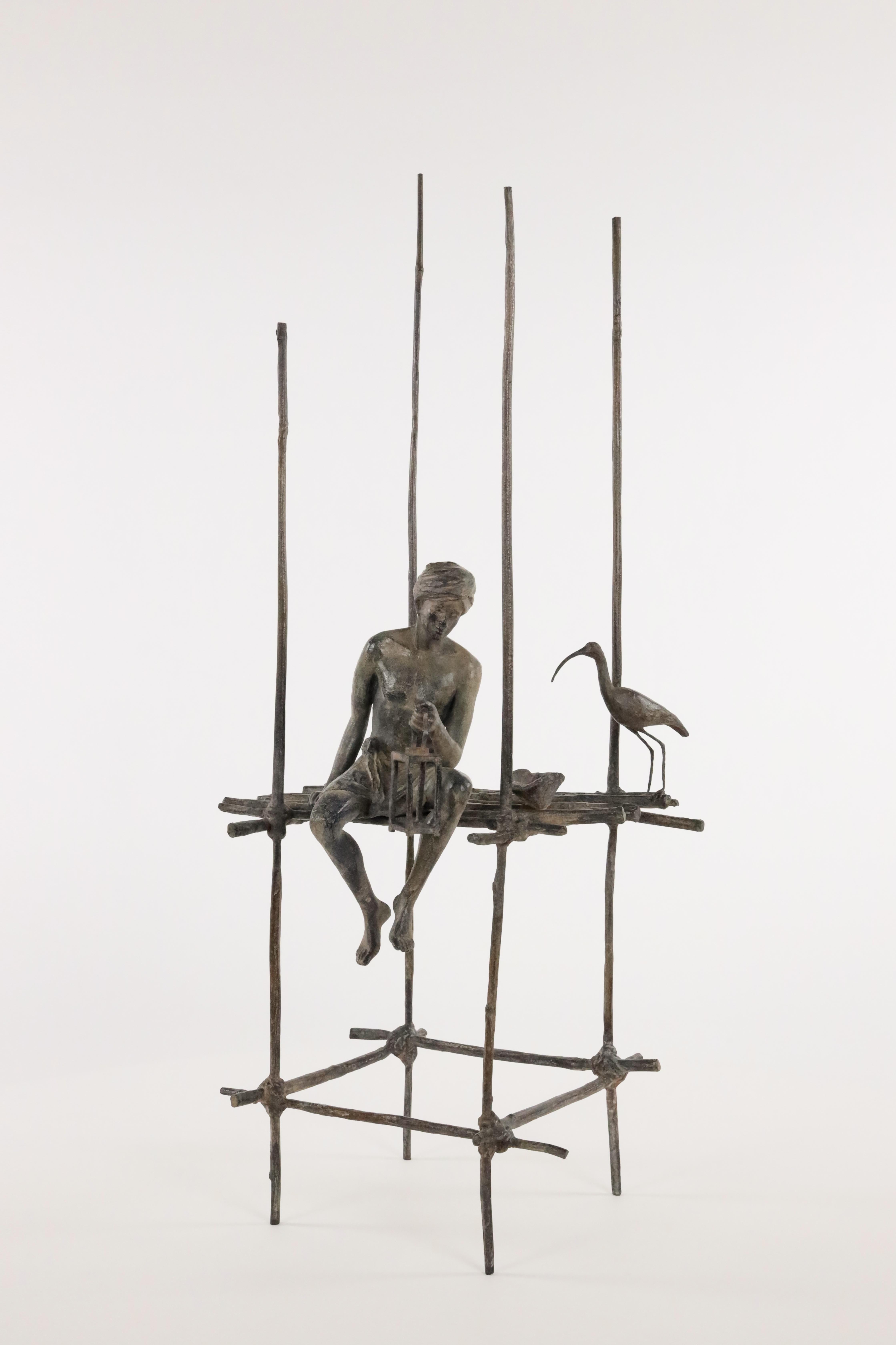 Il cantico dei trampoli (con ibis) è una scultura in bronzo dell'artista contemporanea francese Marine de Soos, le cui dimensioni sono 70 × 30 × 25 cm (27,6 × 11,8 × 9,8 pollici). 
La scultura è firmata e numerata, fa parte di un'edizione limitata