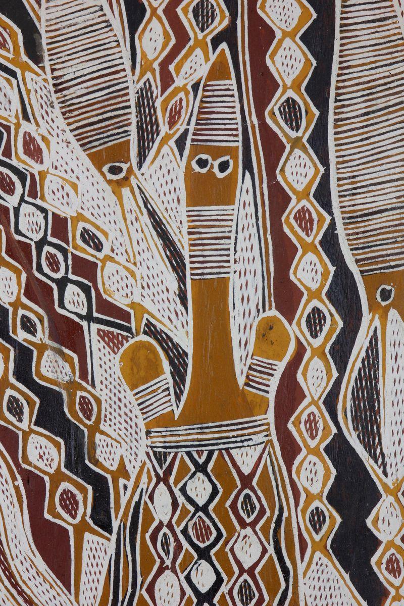 Australian 'Marine Life with River Tortoise'. Unknown Aboriginal Artist, Australia  For Sale