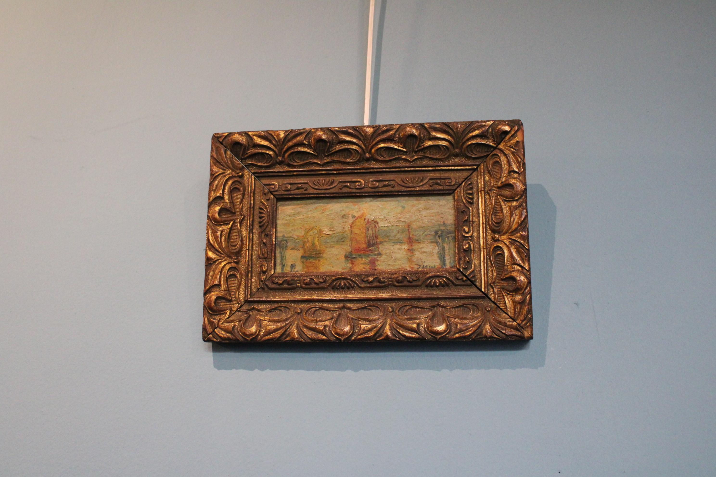 Marine Painting, France, 19th Century In Good Condition For Sale In Paris, FR