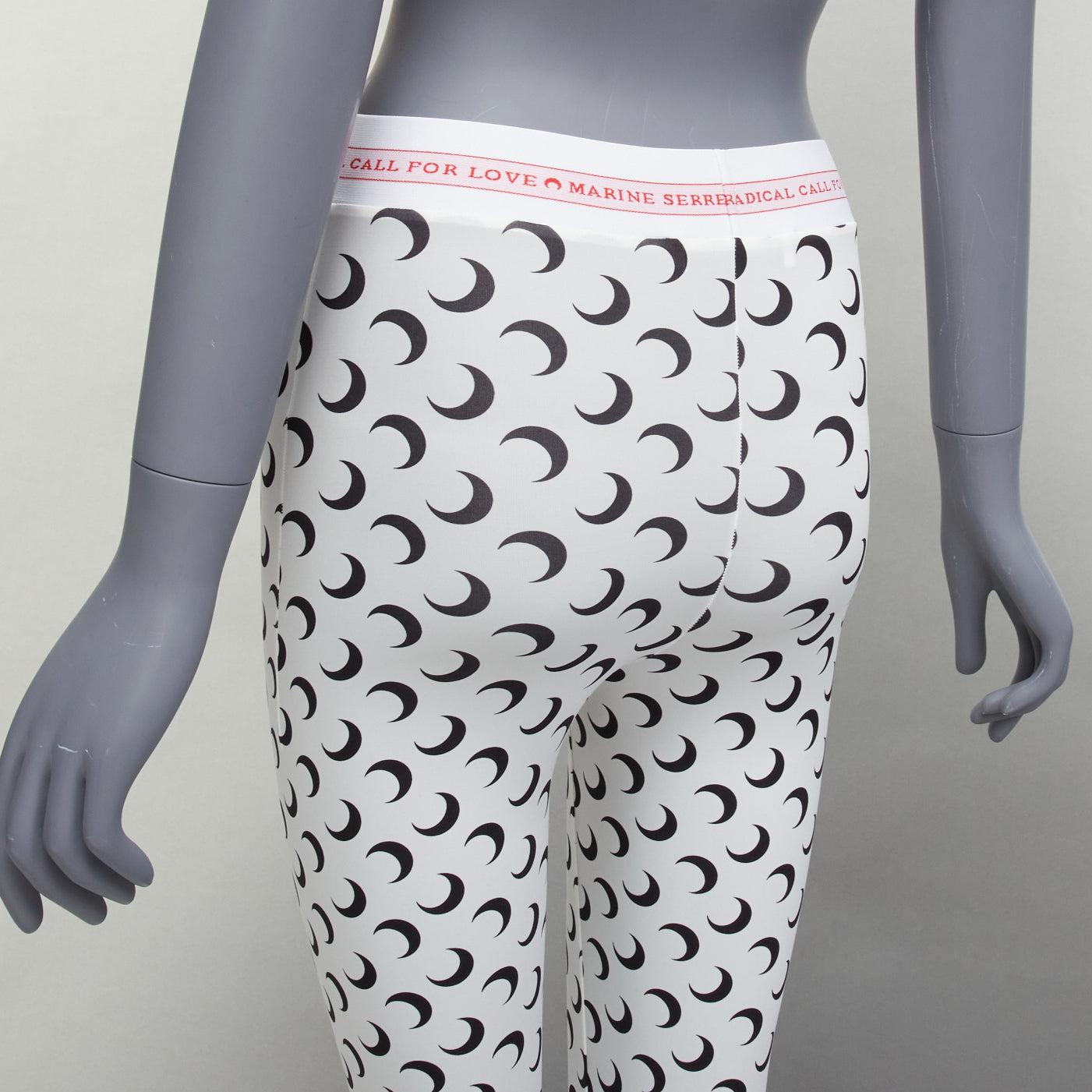 MARINE SERRE white black moon logo monogram waistband leggings S
Reference: BSHW/A00045
Brand: Marine Serre
As seen on: Ice Spice
Material: Polyamide, Blend
Color: White, Black
Pattern: Abstract
Closure: Elasticated
Made in:
