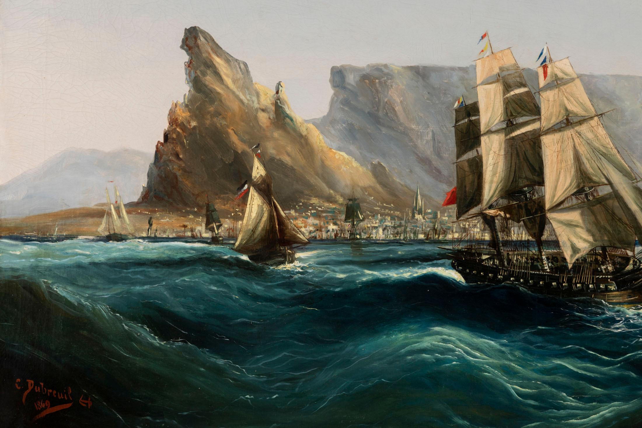 French Marine, Table Bay by Chéri François Dubreuil