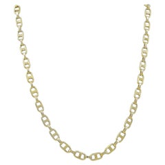 Collar Cadena Mariner Oro 14k Joyería Vintage
