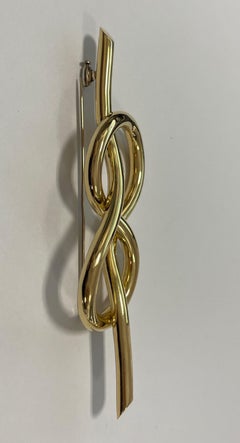 Mariner Knotenbrosche aus Gelbgold 18 Karat - Micheletto