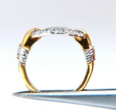 Mariner Matrose Slip Knot .30ct natürliche Diamanten Ring 14kt*