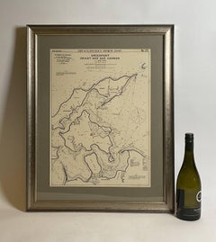 Mariners Chart of Greenport, and Sag Harbor by George Eldridge 1901