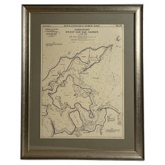 Mariners Chart of Greenport, and Sag Harbor by George Eldridge 1901