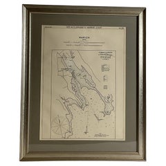 Mariners Chart of Marion Massachussets von George Eldridge, 1901